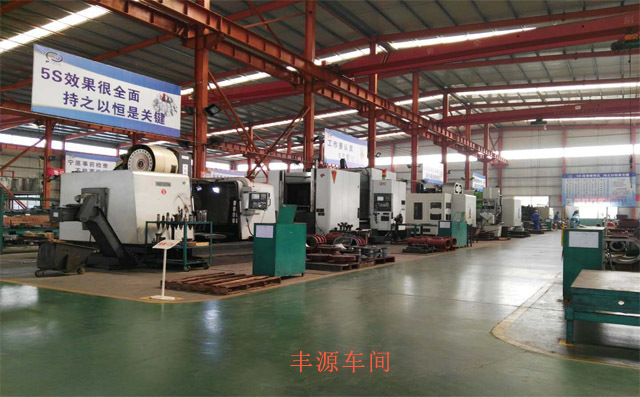 豐源羅茨風機生產(chǎn)車間